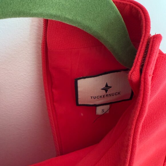 TUCKERNUCK Red Feather Mod Ellie Holiday Dress Size Small - Picture 3 of 3